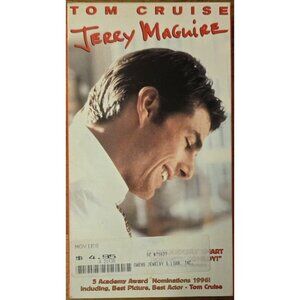 Jerry Maguire - VHS - 1996 Tom Cruise Cuba Gooding Jr.